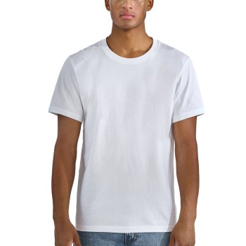 Bread & Boxers Bread and Boxers Light Weight Tee Hvid økologisk bomuld X-Large Herre
