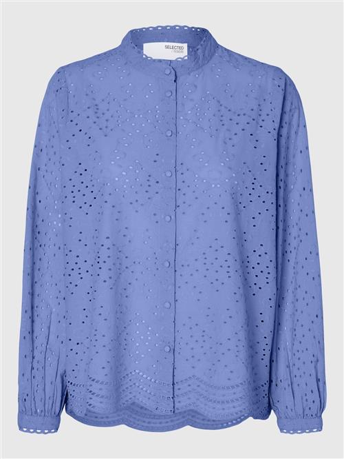 SELECTED Bluse 'SLFTatiana'  blå