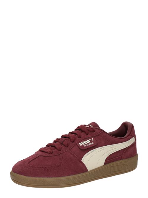 PUMA Sneaker low 'Palermo'  lysebeige / vinrød