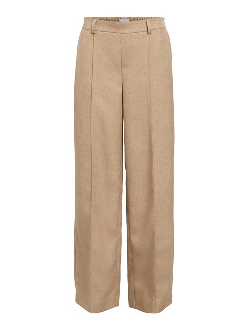 Se OBJECT Bukser med fals 'OBJBEA LISA'  beige-meleret ved About You