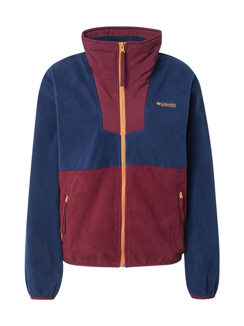 COLUMBIA Funktionsfleecejakke 'Sequoia Grove'  navy / orange / vinrød