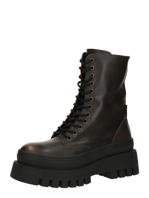 Se STEVE MADDEN Snørestøvletter 'COAST'  mørkebrun ved About You