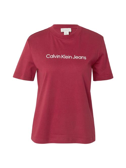 Calvin Klein Jeans Shirts  rød / hvid