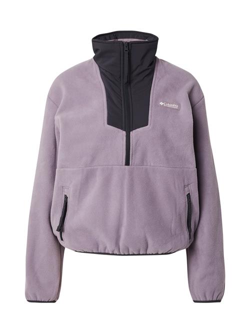 COLUMBIA Sportspullover 'Sequoia Grove'  lilla / sort
