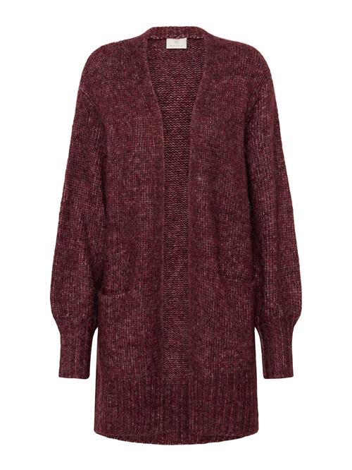 Kaffe Cardigan 'KAtrina'  vinrød