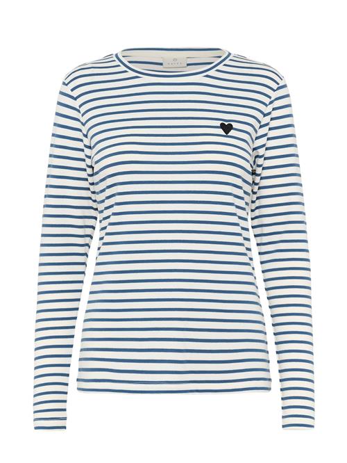 Kaffe Shirts 'KALiddy'  safir / sort / hvid