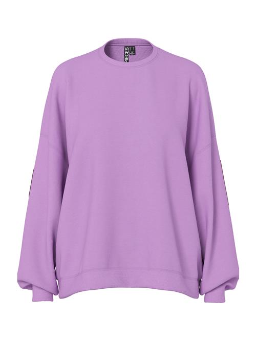 PIECES Sweatshirt 'PCFANY'  orkidee / rødmeleret