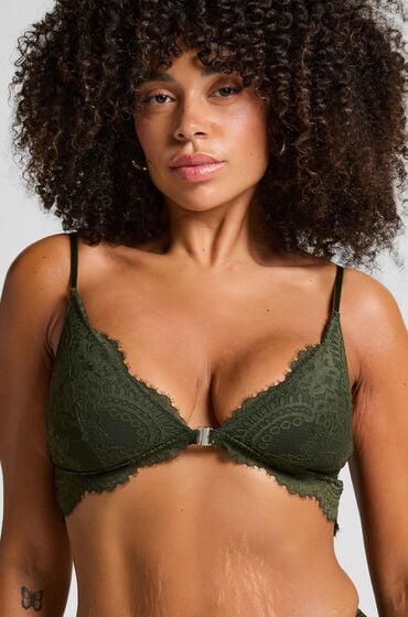 Hunkemöller Trekant-bh Amara grøn