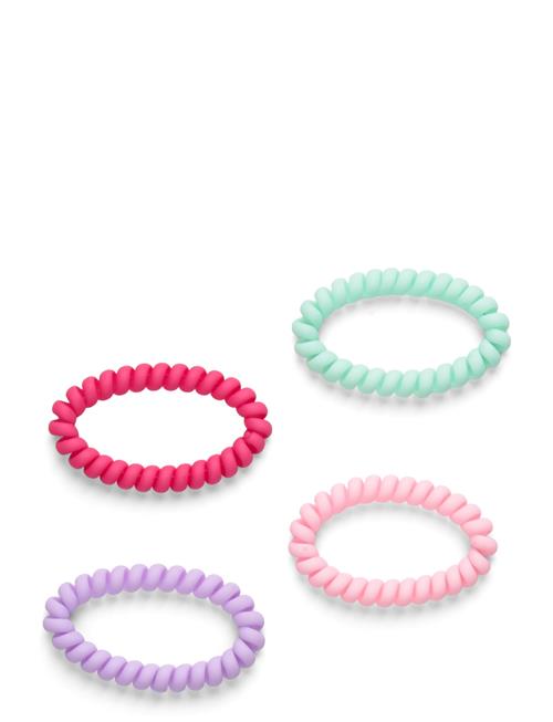 Pack Of 4 Scrunchies Mango Pink