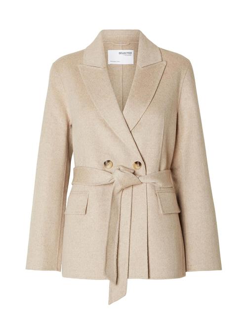 Se Slftara Handmade Jacket B Noos Selected Beige ved Booztlet