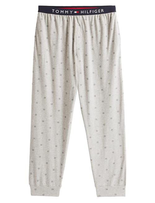 Jersey Pj Pant Cuffed Print Tommy Hilfiger Grey