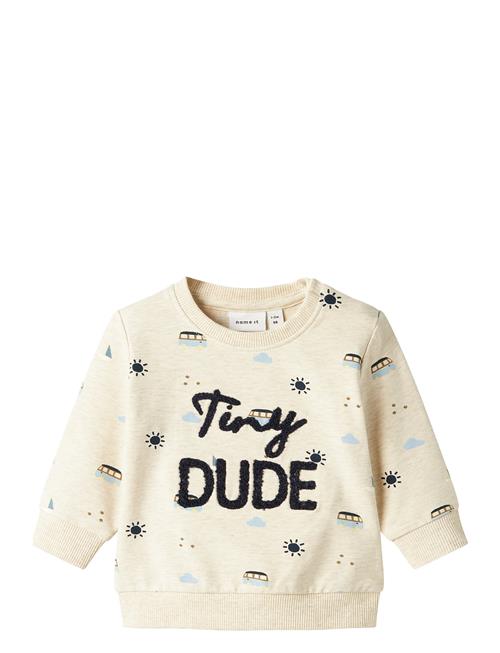 Se Nbmfris Ls Light Sweat Box Unb Name It Cream ved Booztlet