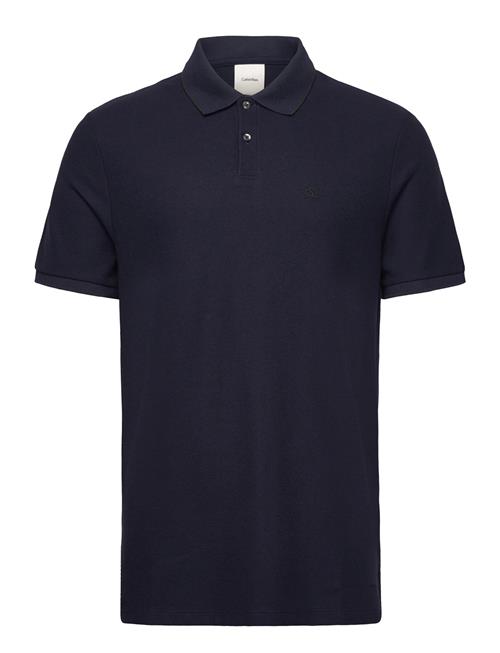 Ss Refined Pique Tipped Classic Calvin Klein Navy