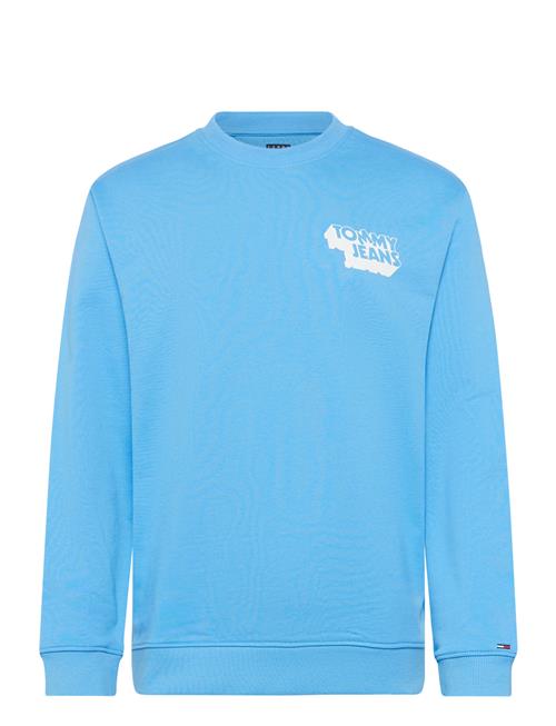 Tjm Reg Stack Crew Ext Tommy Jeans Blue