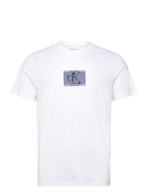 Se Ss 30S Eu Sp Ck Box Tape Graphic Calvin Klein White ved Booztlet