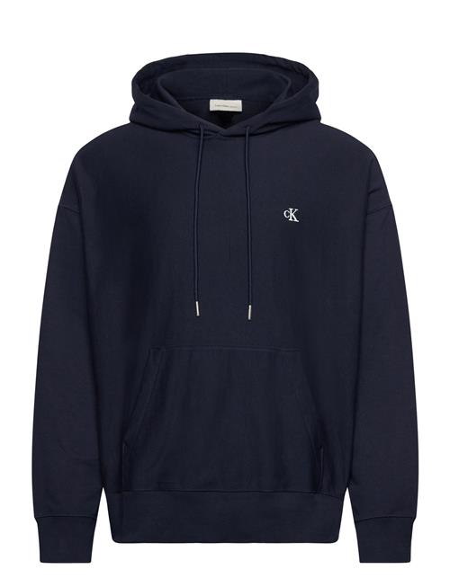 Premium Terry Monogram Hoodie Calvin Klein Jeans Navy