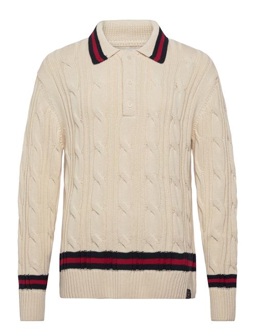 Cable Polo GANT Cream