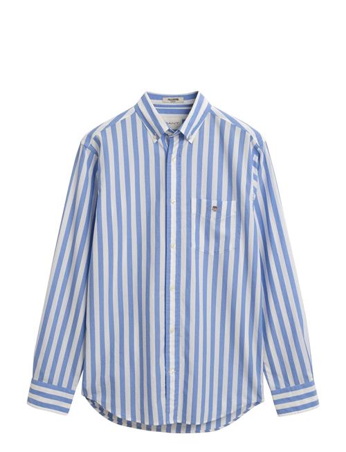 Reg Classic Poplin Stripe Shirt GANT Blue