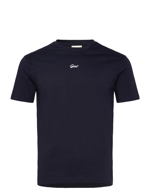 Small Graphic T-Shirt GANT Navy