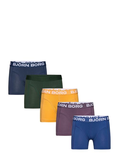 Cotton Stretch Boxer 5P Björn Borg Patterned