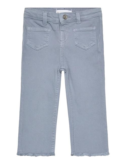Frayed Low-Rise Skinny Jeans Mango Grey
