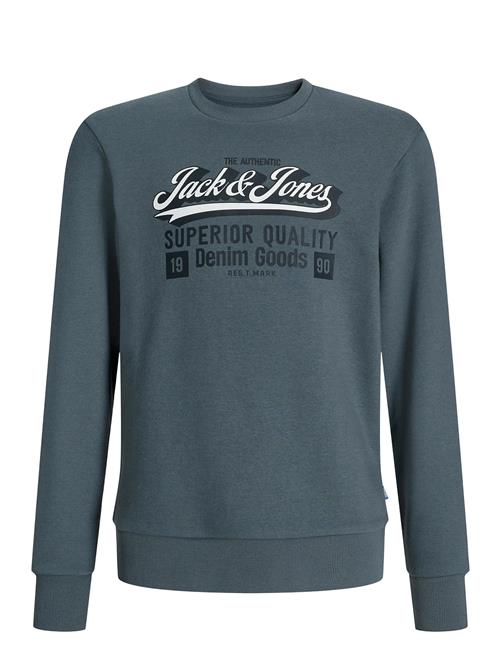 Jack & Jones Jjelogo Sweat Crew 2 Col 25/26 Noos Mni Jack & J S Blue