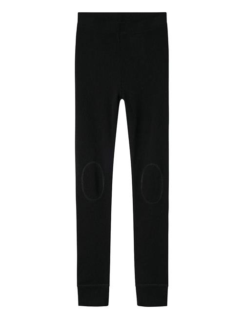 Nknwax Wool Rib Leggings Name It Black