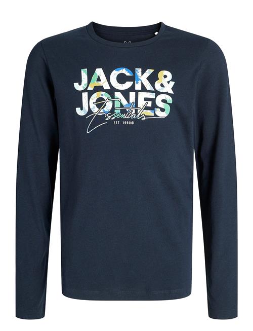 Jack & Jones Jjgeplas Tee Ls Crew Neck Mni Jack & J S Navy