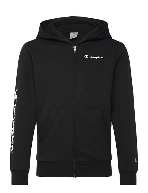 Hooded Full Zip Sweatshirt Champion Black