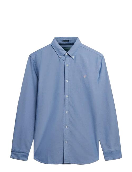Classic Oxford L/S Shirt Superdry Blue