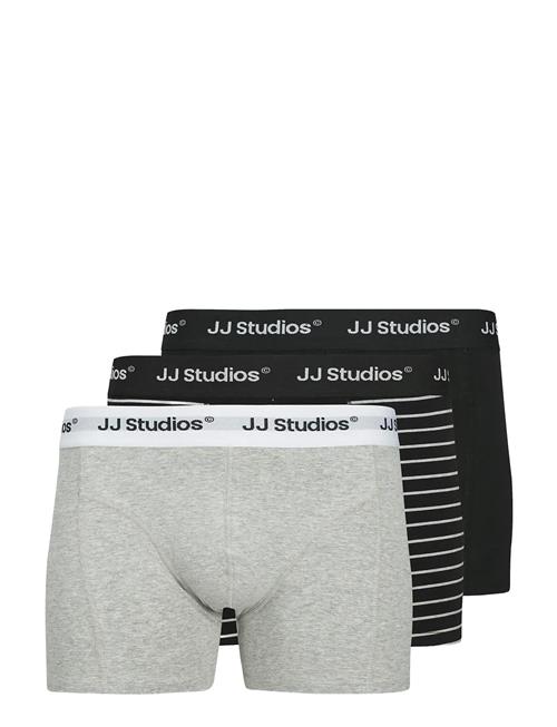 Jack & Jones Jacsoho Solid Trunks 3 Pack Jnr Sn Jack & J S Grey