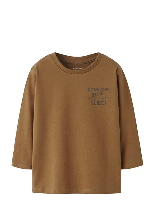 Nmmnoah Ls Nreg Top Box Name It Brown
