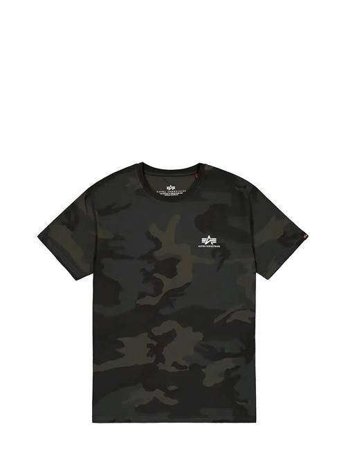 Basic T Small Logo Camo Alpha Industries Patterned