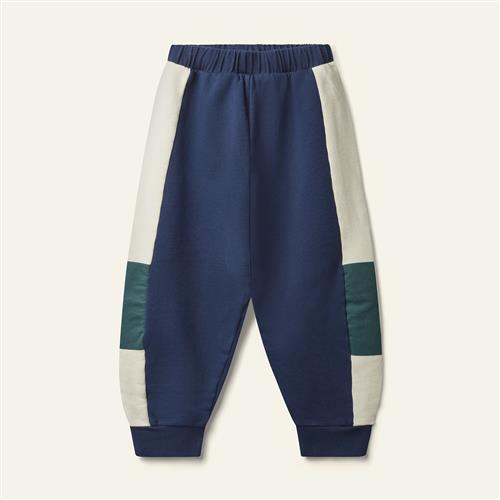 Wynken Wynk Panel Joggingbukser Navy Green Cream  Navy Green Cream 6Y  Marineblå  6 år  mand