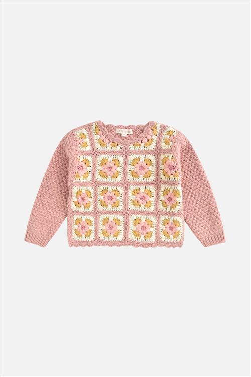 Louise Misha Alicia Strikket Trøje Blush  Blush-7 Y  Lyserød  7 år  kvinde