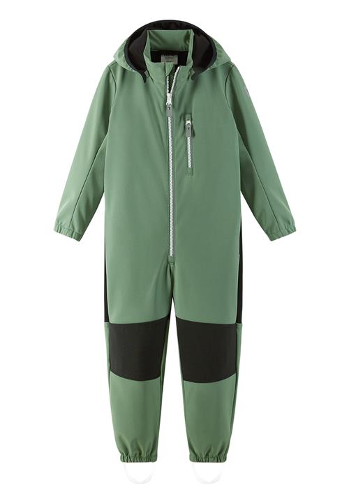 Reima Nurmes Softshell Samlet Set Green Clay  Green Clay 128 cm  Grøn  128 cm  unisex