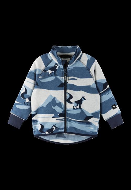 Reima Ornament Fleece-sweater Navy  Navy-86 cm  Marineblå  86 cm  Unisex
