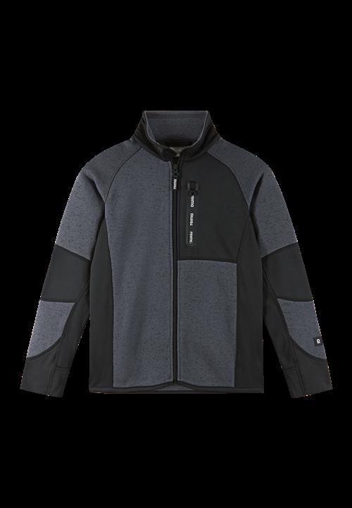 Reima Liukuen Fleece-sweater Soft Black  Soft black-110 cm  Sort  110 cm  mand