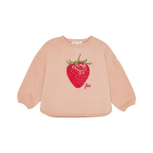 Flöss Vida Berry Sweater Acorn  Acorn-116 cm  Lyserød  116 cm  kvinde