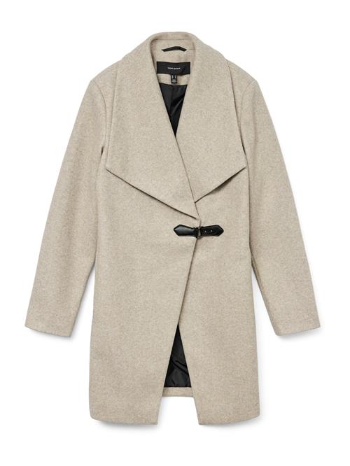 VERO MODA Overgangsfrakke 'VMPOP NATTIE'  ecru