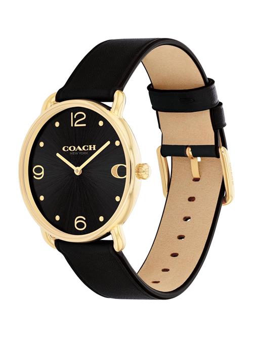COACH Analogt ur 'ELLIOT'  guld / sort