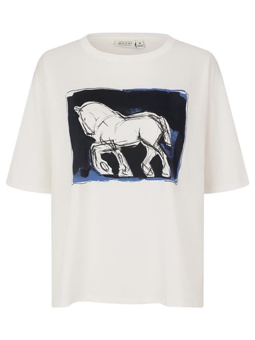 Masai Shirts 'Doreann'  navy / royalblå / hvid