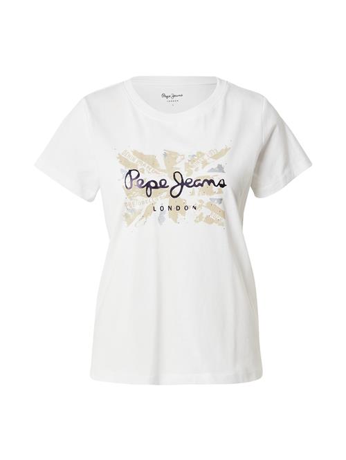 Pepe Jeans Shirts 'Babu'  navy / siv / hvid