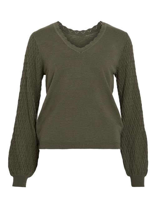 Se VILA Pullover 'VIEmi'  grøn ved About You