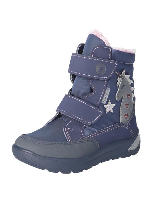 RICOSTA Snowboots 'ANNIKA'  marin / grå / gammelrosa / sølv