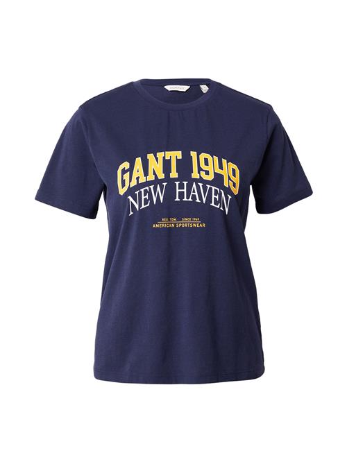 GANT Shirts  mørkeblå / gul / hvid