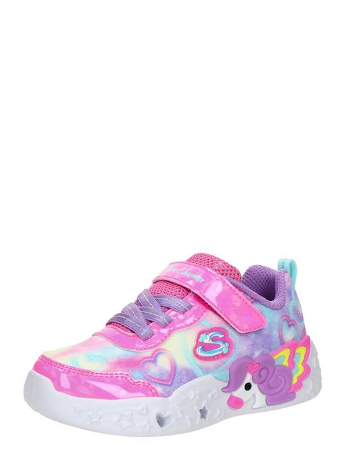 SKECHERS Sneakers 'UNICORN CHARMER'  lyseblå / pink