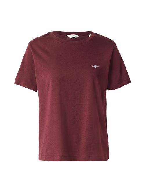 GANT Shirts  vinrød