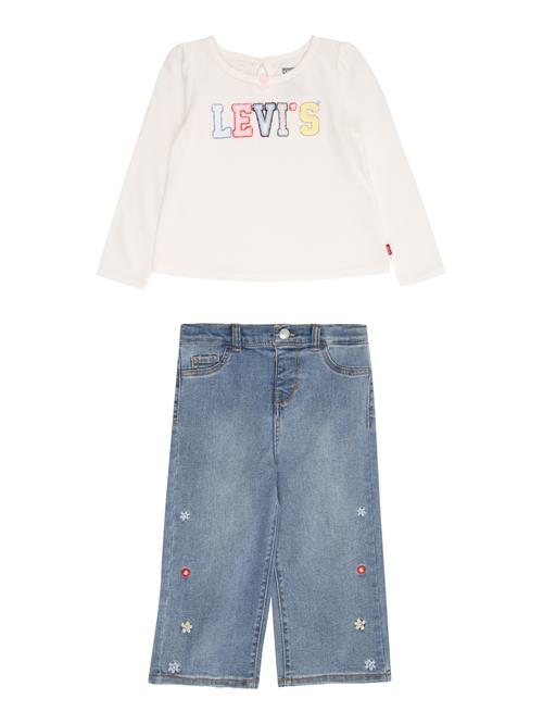 Levi's Kids Sæt  blue denim / lysegul / rød / hvid