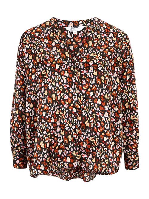 Se Dorothy Perkins Petite Bluse  champagne / orange / lyserød / sort ved About You